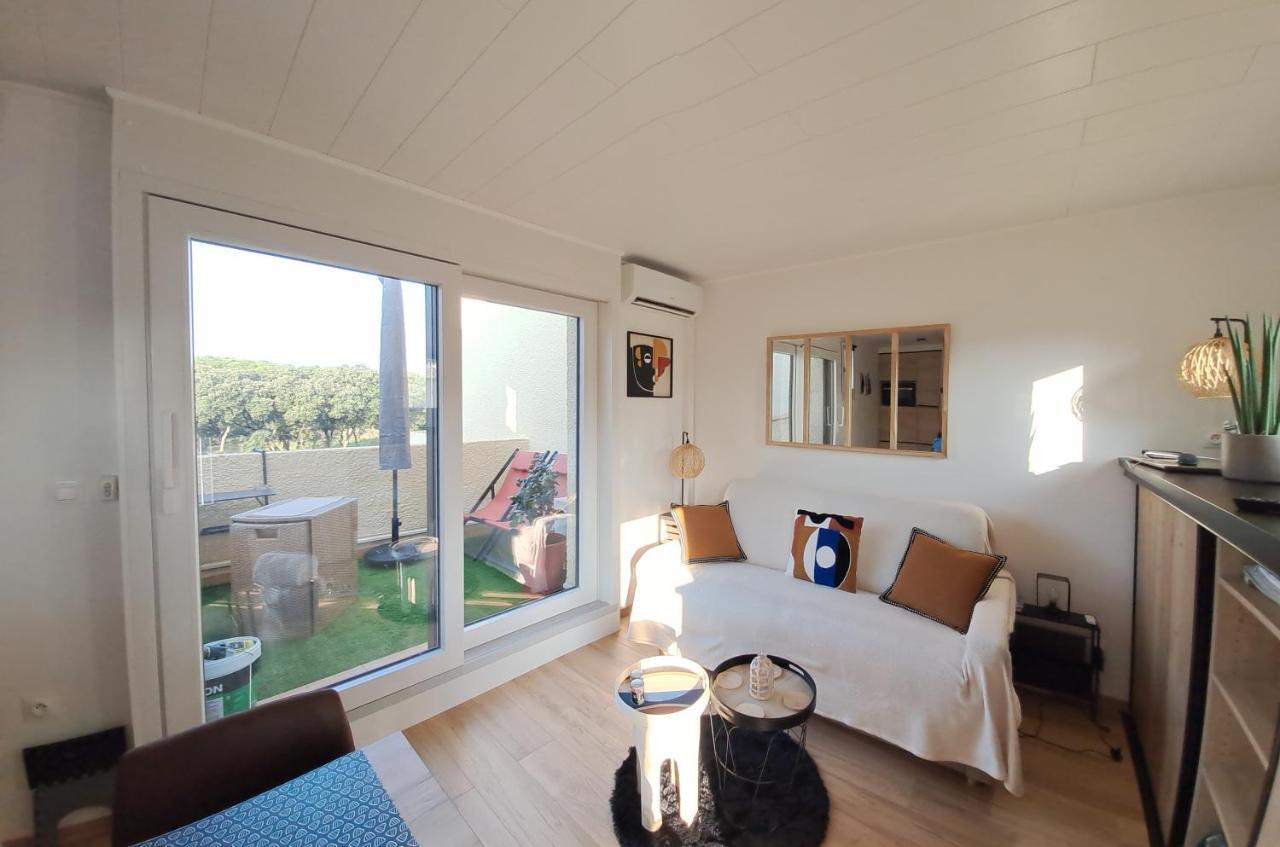Studio Climatise Cosy Avec Grande Piscine Chauffee Agde Exteriör bild