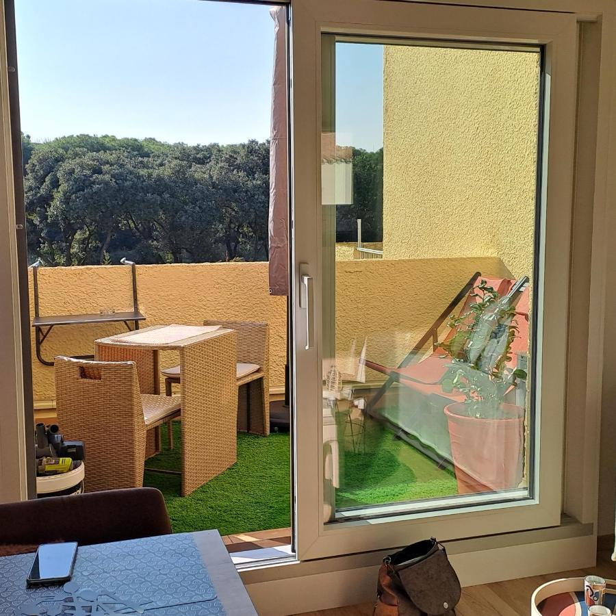 Studio Climatise Cosy Avec Grande Piscine Chauffee Agde Exteriör bild